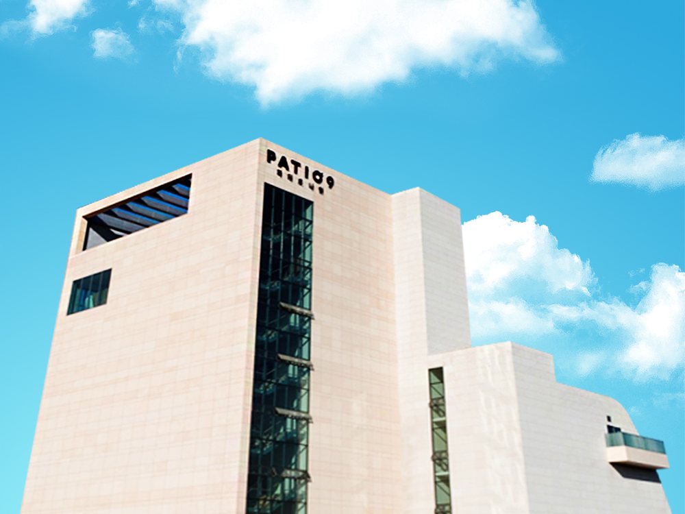 Patio9, the building the clinic occupies — Forever Plastic Surgery & Dermatology Gangnam